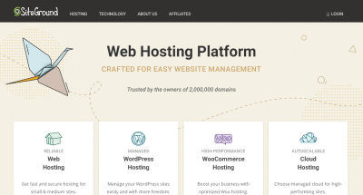 siteground web hosting