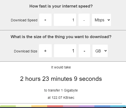 How long will it take to download