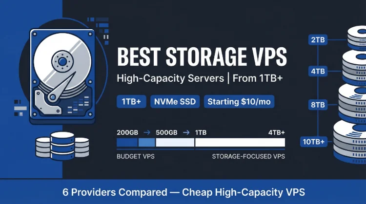 6 Best Storage VPS Hosting Providers in 2026