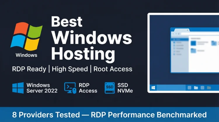 Best Windows VPS Hosting Providers 2026 (Compared)