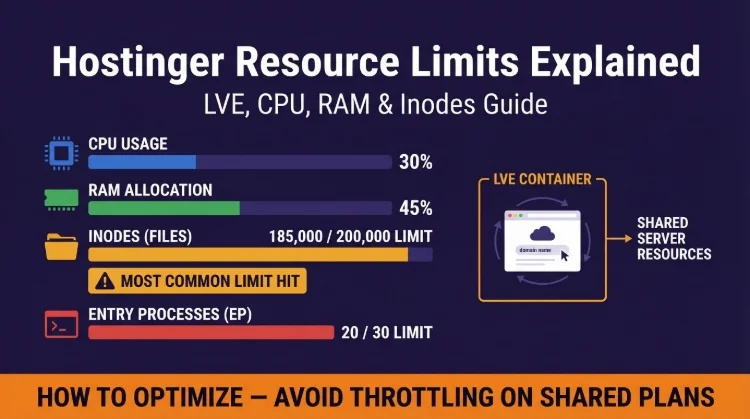 Hostinger Resource Limits Explained (Inodes, CPU & RAM)