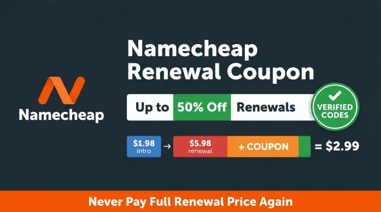 Namecheap Coupon Code 2026 — THATNAME for Domains + 50% Off Hosting