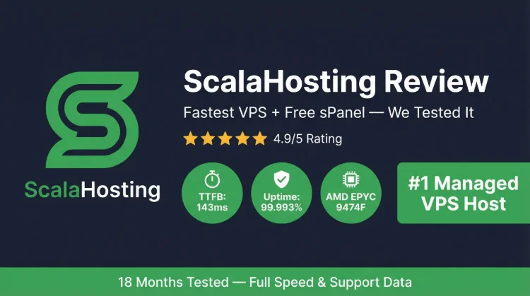 ScalaHosting Review 2026: Performance, Pros & Cons